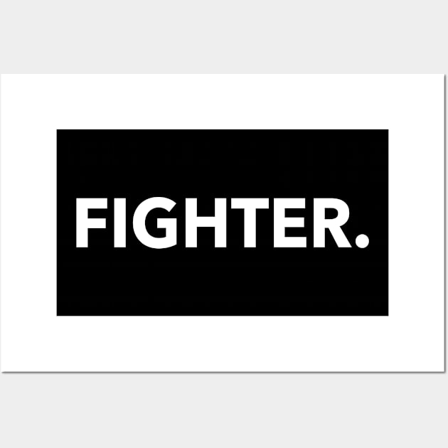 Fighter Warrior Fight Martial Art Fighting Wall Art by Super Fresh Art